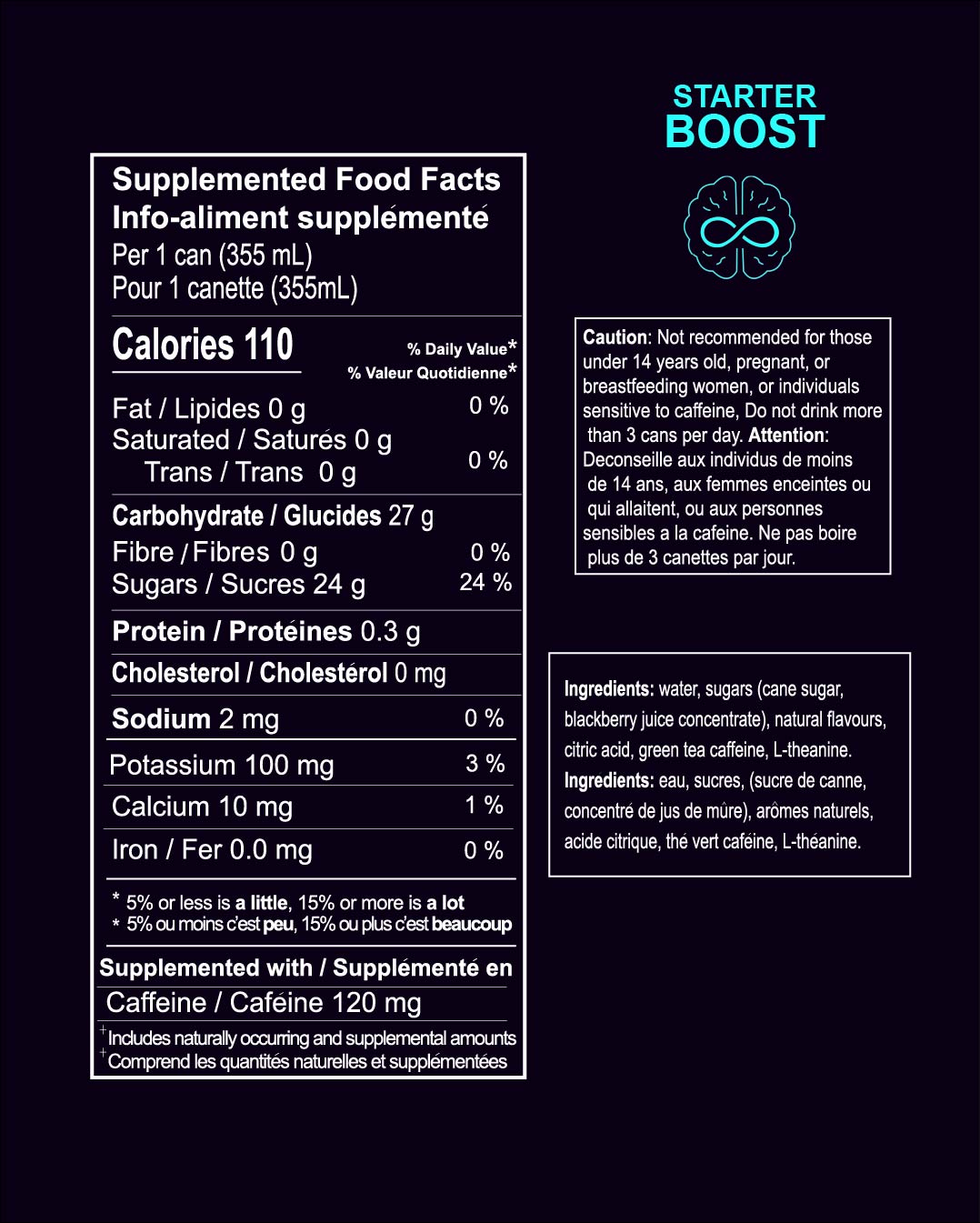 Starter Boost – Mûre Givrée