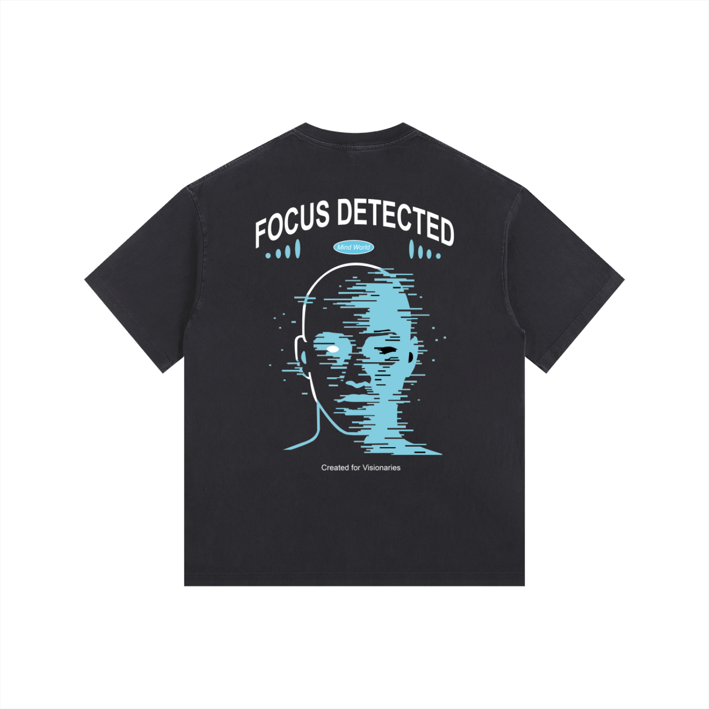 Mind World Oversized Vintage Tee