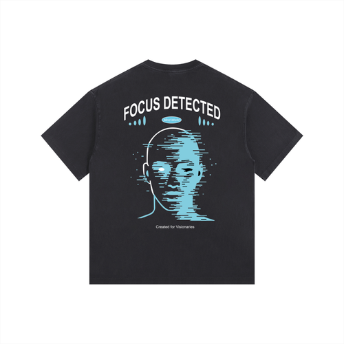 Mind World Oversized Vintage Tee